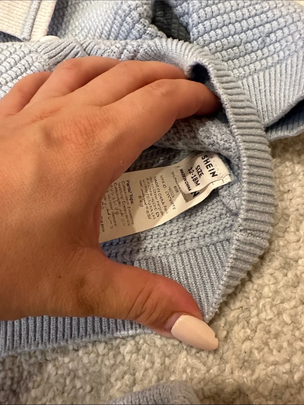 Cute baby boys sweater top and pants set